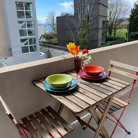 Great 3 Minutes From Lake - Self Check In Apartment